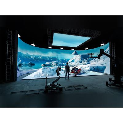 China Indoor 500X500Mm 7680Hz P2.6 Led Display Virtual 2.6Mm Led Screen Cinema 3D Background Studio Indoor Rental Video Wall for sale