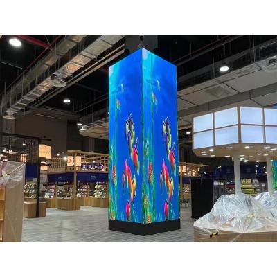 China Indoor 4K P1.9 1.9Mm P2.6 2.6Mm Led Display Screen Front Service Right Angel Ecran Led Shop Ceiling Led Video Wall for sale