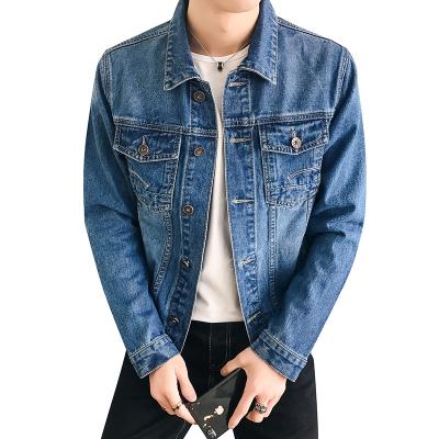 China QUICK DRY Custom Handsome High Quality Slim Charming Denim Jacket Men for sale