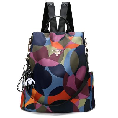 China New Women Anti-theft Backpack Casual Multifunctional Oxford Bagpack Anti-theft Backpack For Teenage Girls Schoolbag One Mochila de DOS for sale