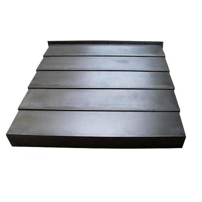 China Machinery repair shops machine guideway cnc accordion guide rail protection steel telescopic cover for sale