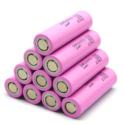 China Original 18650 INR 3500mah 35th Cylindrical Recycling Battery Bateria DIY 3.7v High Capacity Discharge Flat Surface Toys For Samsung for sale