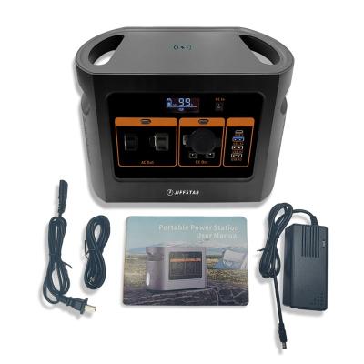 China 500W 298Wh Battery Generator AC Wireless Charging Outlets Fast Charging 220v Portable Power Bank Charging Solar Power Station Outdoor Supply for sale