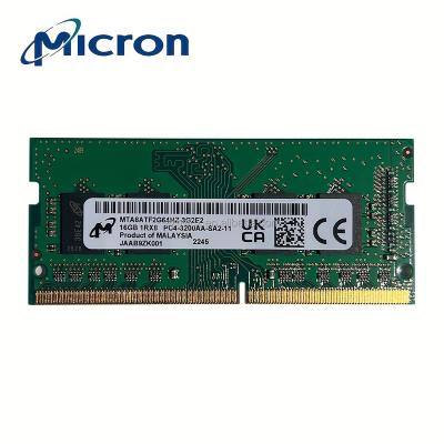 China Original DDR4 1.2V 2133mhz 2400mhz 2666mhz Micron DDR4 4GB 8GB 16GB Turf RAM Memory RAM Memory For Notebook for sale