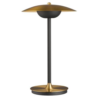 China Gold Modern Brushed Light Fixtures With LED Task Light For Bedroom Living Room Office Hotel Bankers Lamp For Study Table Lamp for sale