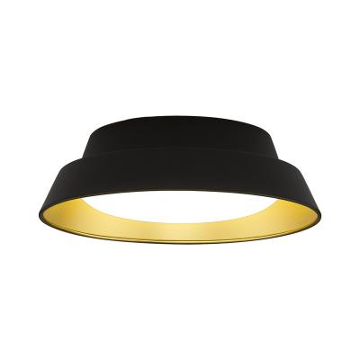 China Modern Matte Black Fixture Round Ceiling Light For Kitchen Hallway Bathroom Stairwell 18W Dimmable 3000K 4000K Modern 5000K Chip 80 for sale