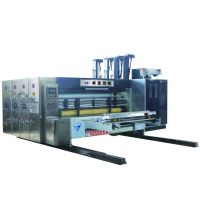 China Can Stock To Order 999 Orders Full Automatic High Speed ​​Multiply Color Cardboard Box Making Printing Machine Corrugated for sale