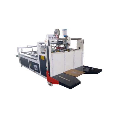 China Semi-automatic Food Corrugated Cardboard Folder Gluer Machine for sale