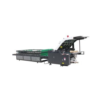 China High Speed ​​Semi-automatic Flute Laminator Corrugated Cardboard Box Making Machine for sale