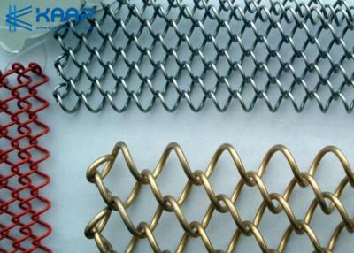 China Aluminum Decorative Wire Mesh For Cabinets Weather Proof  Firm Durable Structure for sale