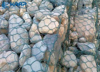 China Commercial Channel Linings Wire Mesh Rock Wall Hot Dipped Galvanized 4mm 6mm for sale