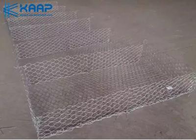 China Hdg galvaniseerde Geweven Hexagonale 4.0mm Gelaste Gabion-Kooidozen Te koop