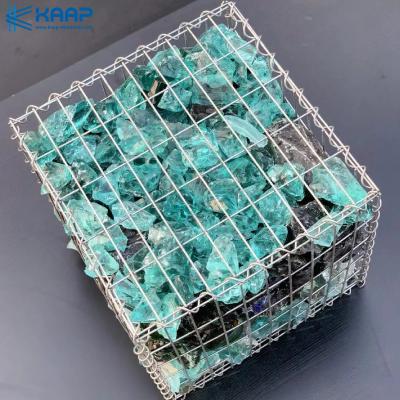 China 5x5cm galvaniseerde de Hete Onderdompeling 4mm Gelaste Gabion-Kooi Te koop