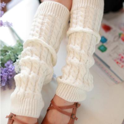 China High Quality Acrylic Leg Protectors Joint Pain Relief Keep Warm Knitting Ankle Protectors for sale