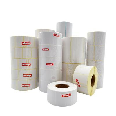 China A4 Size Waterproof Customized Adhesive Thermal Printer Shipping Label Paper Roll 4x6 for sale