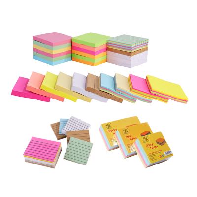 China Sticky Note Custom Logo Cheap Sticky Notes Convenient Removable Sticky Notes for sale