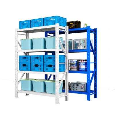 China Corrosion Protection Factory Supply Heavy Duty Rack Metal Tool Rack Boltless / Rivet Shelving Warehouse Storage Racking for sale