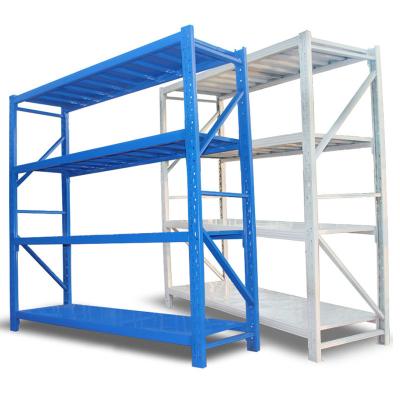 China Corrosion Protection Warehouse Industrial Shelving Long-Span Shelving Racks Medium Duty Racking System for sale