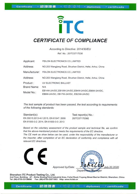 CE - Feilon Electronics Co., Limited