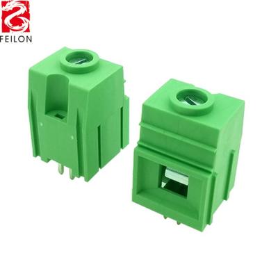 China PA66 V-0 19.0 Mm PCB Screw High Voltage Terminal Block 139 Replace Phoenix Post Green Terminal Connector for sale