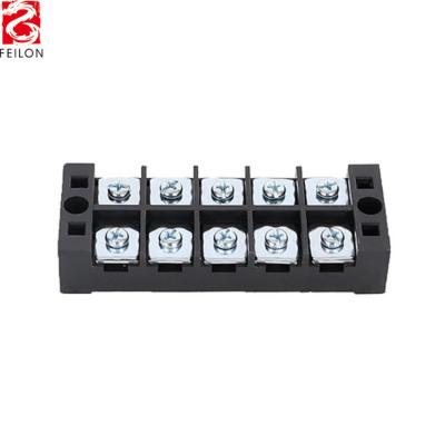 China PA66 V-0 manufacturer directly supply tb4512 barrier TB high current 45A terminal block for sale