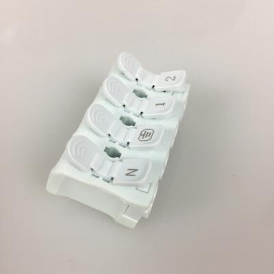 China PC/PA UL94 V-0 4 Way Panel Mounted Universal Lighting Ceiling Lamp Wiring Connector 923 Connector DG238 for sale