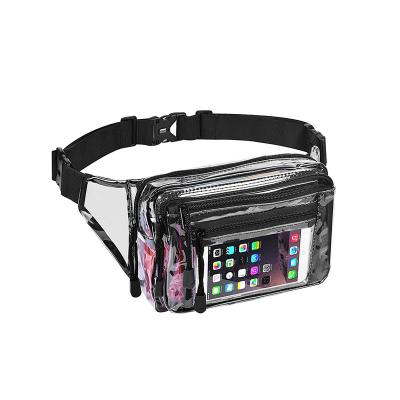 China Wholesale Waterproof Universal Holographic Bag Waterproof Fanny Pack Waist Pack with Adjustable Belt for Travel for sale