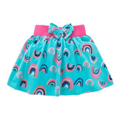 China 2021 Summer New Kid's Middle Blue Skirt Breathable Female Baby Fashion Girl Lovely Wholesale for sale