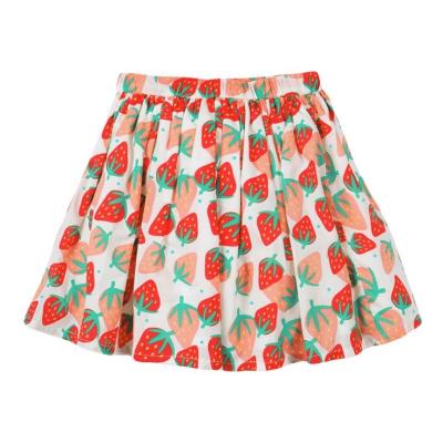 China European and American children's wear girl's skirt cotton knitted skirt summer new children's breathable skirt for sale