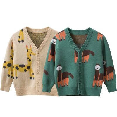 China Breathable Kids Sweaters Boys Girls Christmas Clothes Autumn Knitted Spring Cardigan Sweater Baby Wear Baby Boy Clothes Winter for sale