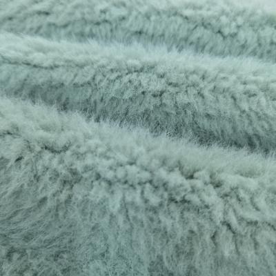 China Shrink-Resistant All Vivid Color Granular Custom Micro Wool Polyester Fleece Fleece Patterned Fleece Fabric for sale