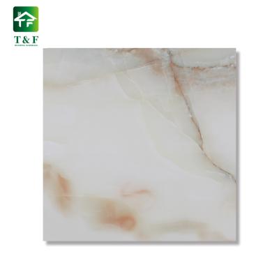 China High Glossy Marble Interior Modern Home Hotel Floor Tile Full Polished Glazed Porcelain Tile Flooring for sale