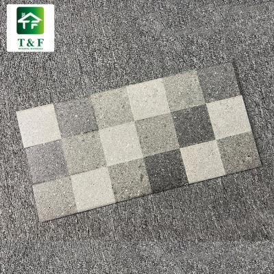 China House Design Slate Exterior Cultural Stone Wall Tile Prices Low Water Absorption 200x400 3d Cement Ceramic Tile for sale