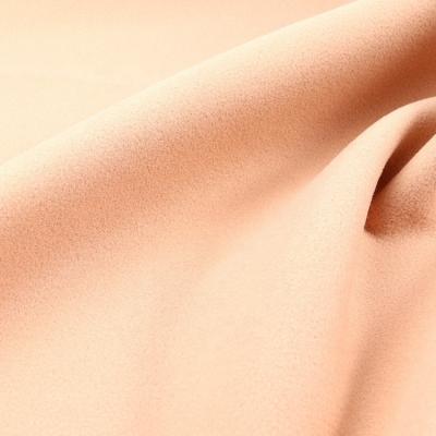 China Antistatic Color Custom Supplier Direct Polyester Plain Brushed Fleece Fabric For Winter Overcoat for sale