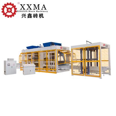 China Factory Largest Automatic Concrete Block Brick Making Machine Model QT18-15 for sale