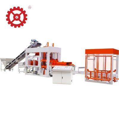 China For QT8-15 Automatic House Building Cement Block Making Machinery Price Molding Brick Cavity Block Machine for sale