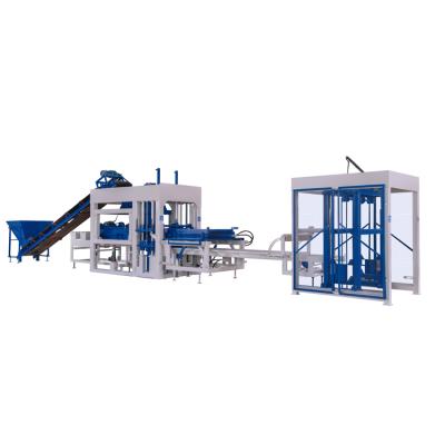 China Hydraulic Automatic Concrete Pressing Machine QT6-15 Cement Brick Making Machine Price in India. for sale