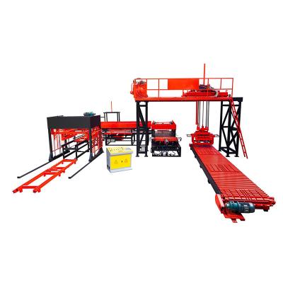 China Building material shops automatic block cuber system brick palletizer for block making production line for sale