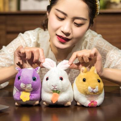 China Cute Swinging Mouse Bunny Fawn Hamster Plush Pillow Toy Gifts 15cm for sale