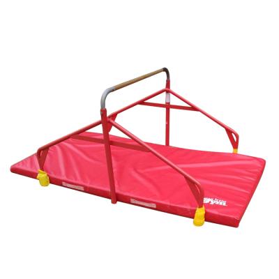 China Eco-friendly Hot Sale Playground Gymnastics Uneven Bars Outdoor Parallel Bars For Competition for sale