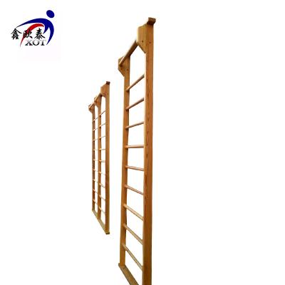 China Wholesale Cheap Kids Thing High Quality Wooden Fitness Ladder Eco-friendly for sale