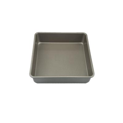 China High Quality Customized Carbon Steel Disposable Mini Creative Cake Pans Non Stick Size for sale