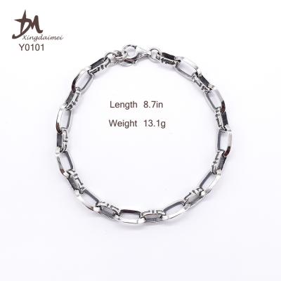 China Y0101 high quality handmade fashion 925 retro jewelry design 925 bracelet 925 sterling silver jewelry for sale