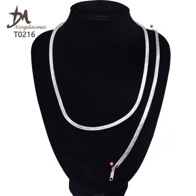 China Fashion And Generous Wholesale High Quality Plating Platinum Necklace Bracelet T0216 for sale