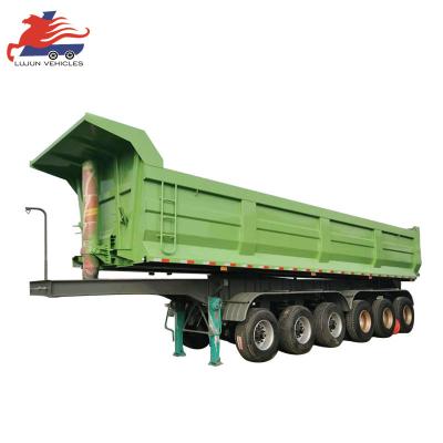 China Truck Trailer Hydraulic Dump truck trailer for sale can be customized from 15 tons to 80 tons semi tipper trailers for sale dump trucks 40 ton for sale