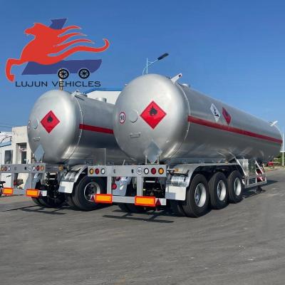 China Truck Trailer Factory cement tanker semi trailer price LPG semi trailer for sale