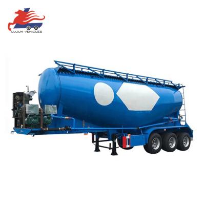 China Truck Trailer hot selling Direct sell 4 3 Axle 50000 Litres bulk cement truck powder tanker semi Trailer For Sale for sale