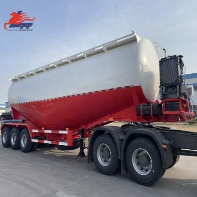 China Truck Trailer Dry Power 3 axles bulk cement tanker trailer for sale for sale