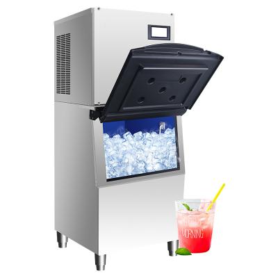 China Commercial Cube Ice Machine 180kg Commercial Ice Machine Stainless Steel Portable Ice Maker for sale