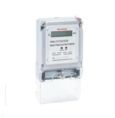 China Meter-Doppelquellsolarenergie-Meter RS485 der elektronischen Energie-DDS5558 zu verkaufen